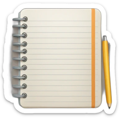Notebook sticker
