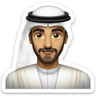 Sheikh Zayed bin sultan  sticker
