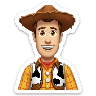 Woody Toy Story sticker