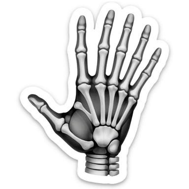 X-ray sticker