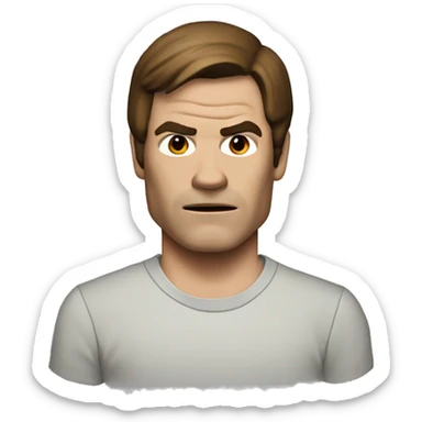 Dexter Morgan from the show  sticker