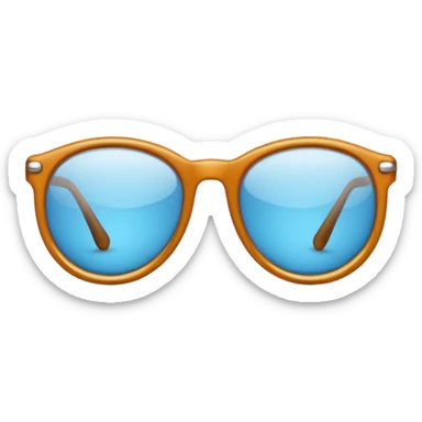 moroccan glasses sticker