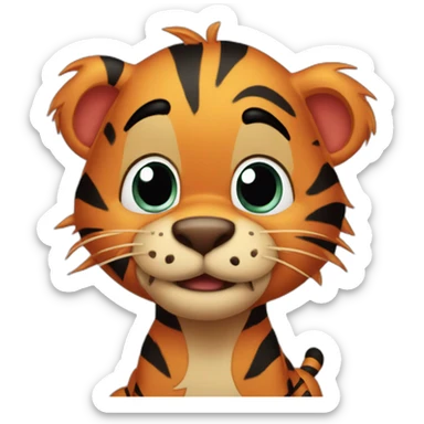 gird tigger sticker