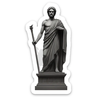 greec statue gothic sticker