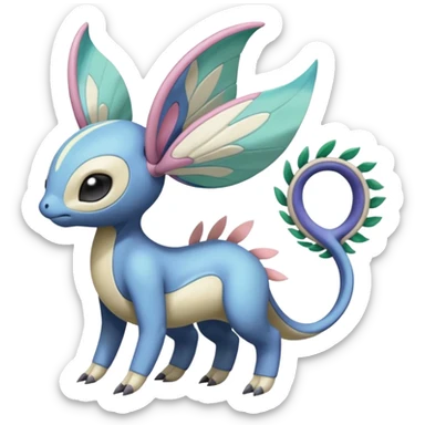 Meloetta-Trico-Cresselia-Palkia-Stitch-Fakémon-creature-hybrid sticker