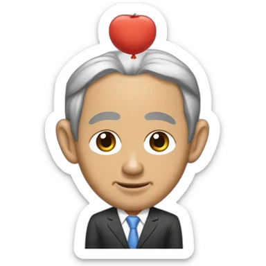 Tony Blair dressed as a racist asian stereotype sticker