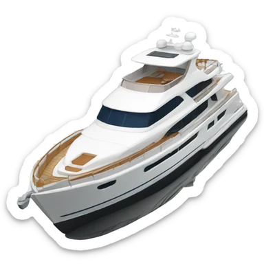 Yacht boat sticker