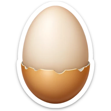 Egg sticker