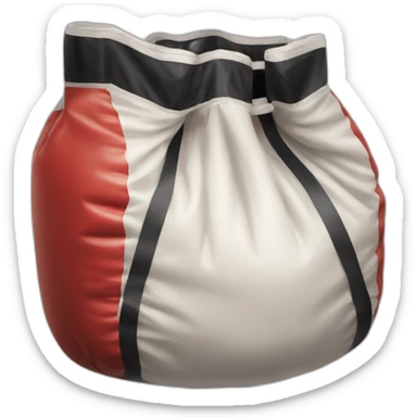 boxing bag sticker