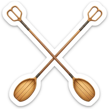 long oars sticker