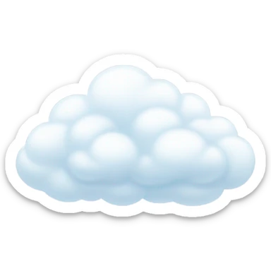 dreamy cloud  sticker