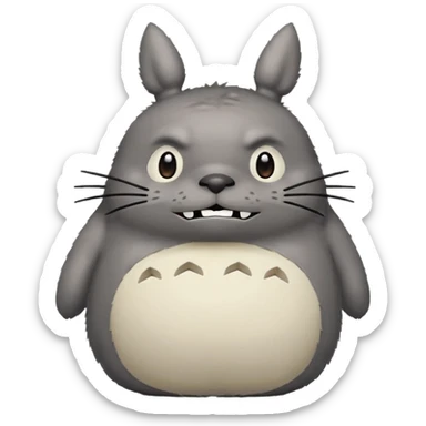 Totoro sticker