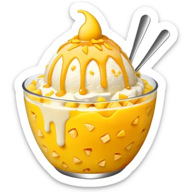 mango bingsu sticker