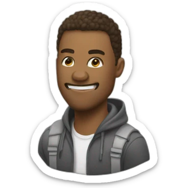 hit the face sticker