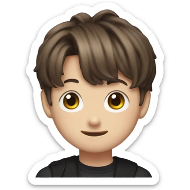 Jungkook of BTS sticker