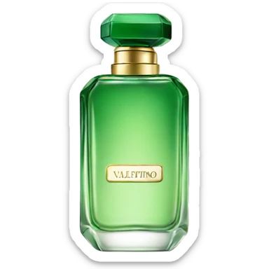 Valentino Green Perfume  sticker