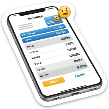 fast invoice generator sticker