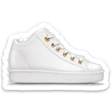 white alexander mc queen sneaker sticker