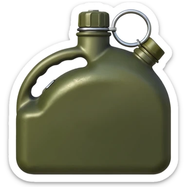 water canteen sticker
