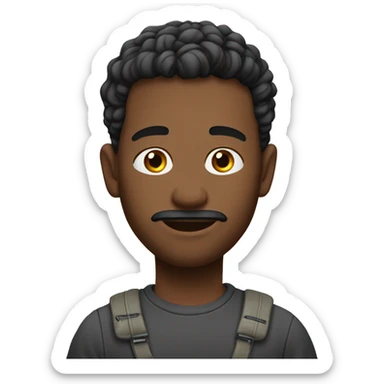 Панда в шапке ест бамбук sticker