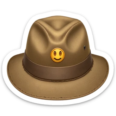 safari hat sticker