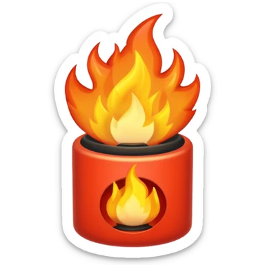 fire starter sticker