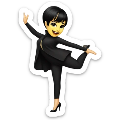 liza minnelli dancing sticker