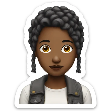 Alternative girl sticker