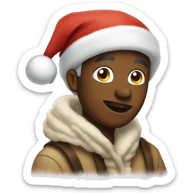 cozy christmas  sticker