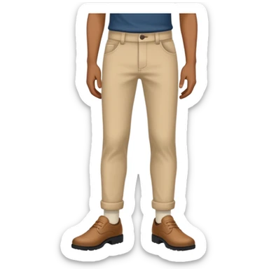 pants down to the ankles sticker