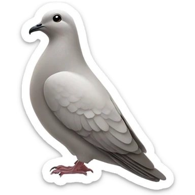 dove holding a beer sticker