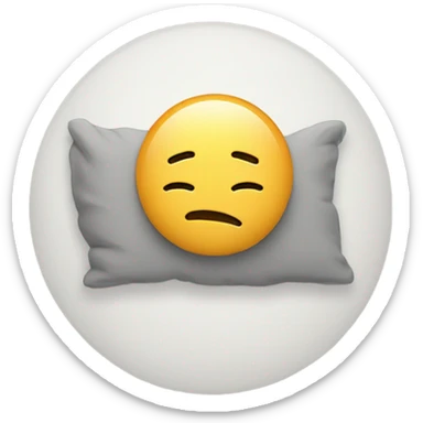 😴 “Sleeping Smiley (MP Logo)”: A smiley sleeping with the marketplace logo in the background, symbolizing information overload. sticker