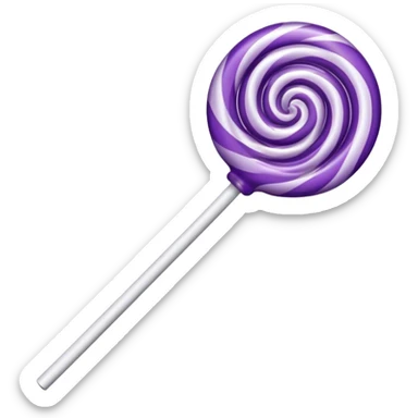 Purple Lollipop  sticker
