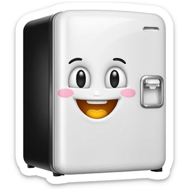 funny fridge emoji sticker