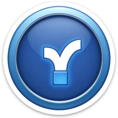 Facebook blue tick (✓) verification badge sticker