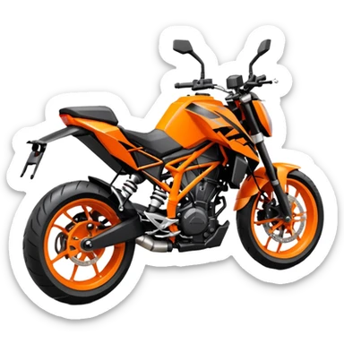 Ktm duke 390 sticker