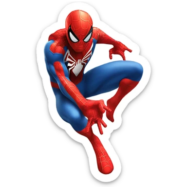 Spider man sticker