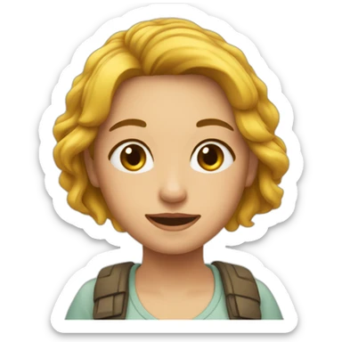 Ela é muito gata sticker