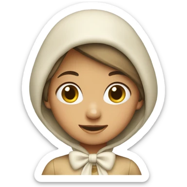 Gurl with bonnet sticker