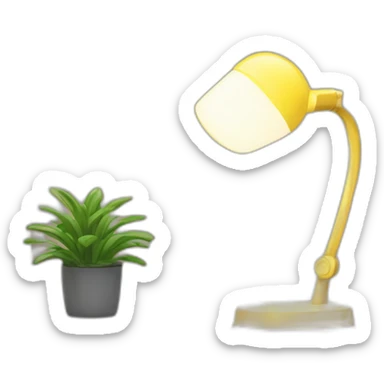 desk lamp modern sticker