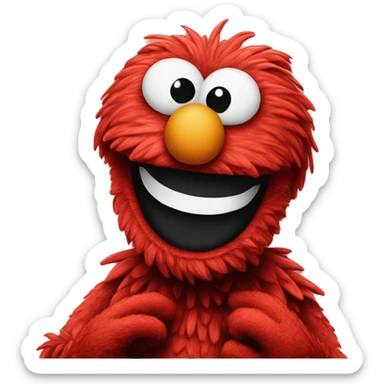 Elmo doing the griddy  sticker