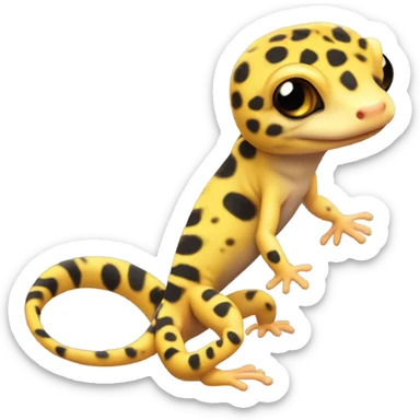Leopard gecko sticker