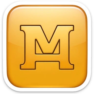 A square image of capital letters "AI" sticker