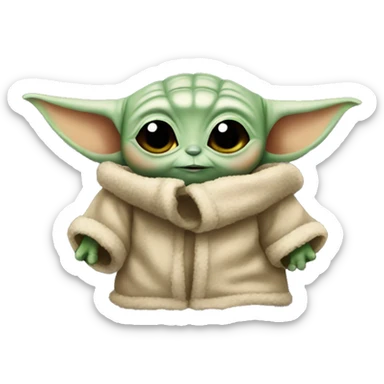 baby Yoda sticker
