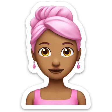 Pink Pilates princess  sticker