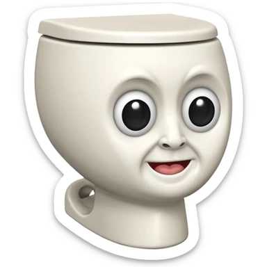 Hazme de eskibid toilet sticker