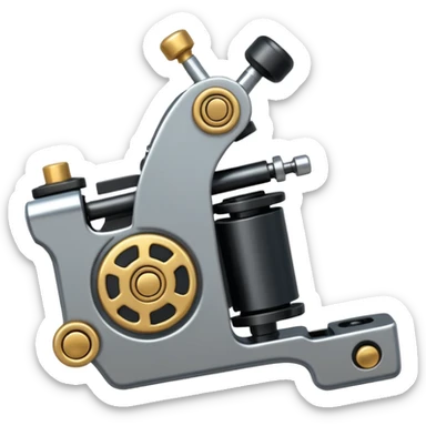 maquina de tatuajes sticker