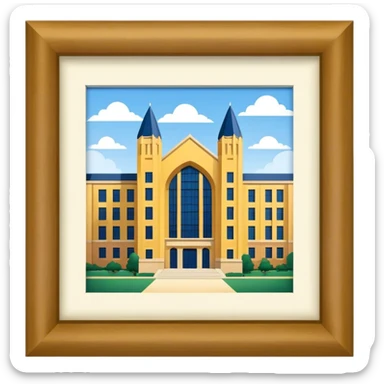 University of Michigan block M sticker