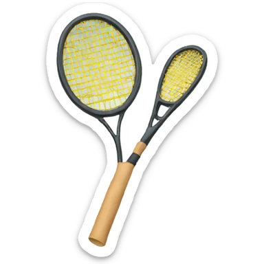 video raquette sticker