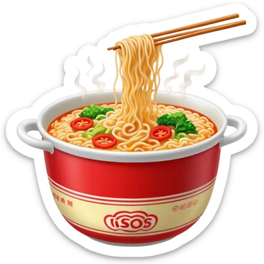 Sweet & Sour Instant Noodles sticker